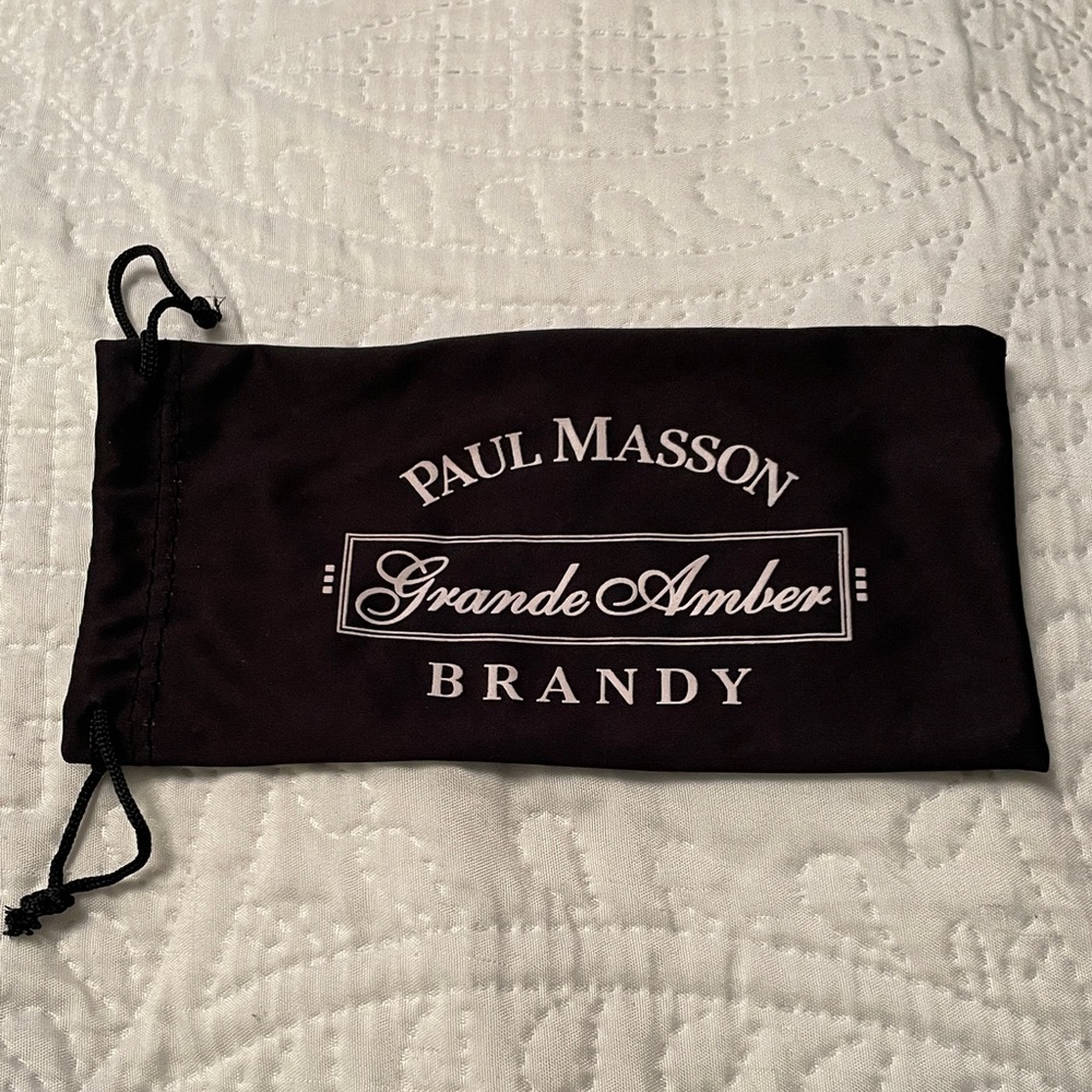 Paul Masson Grande Amber BRANDY Small Drawstring Bag